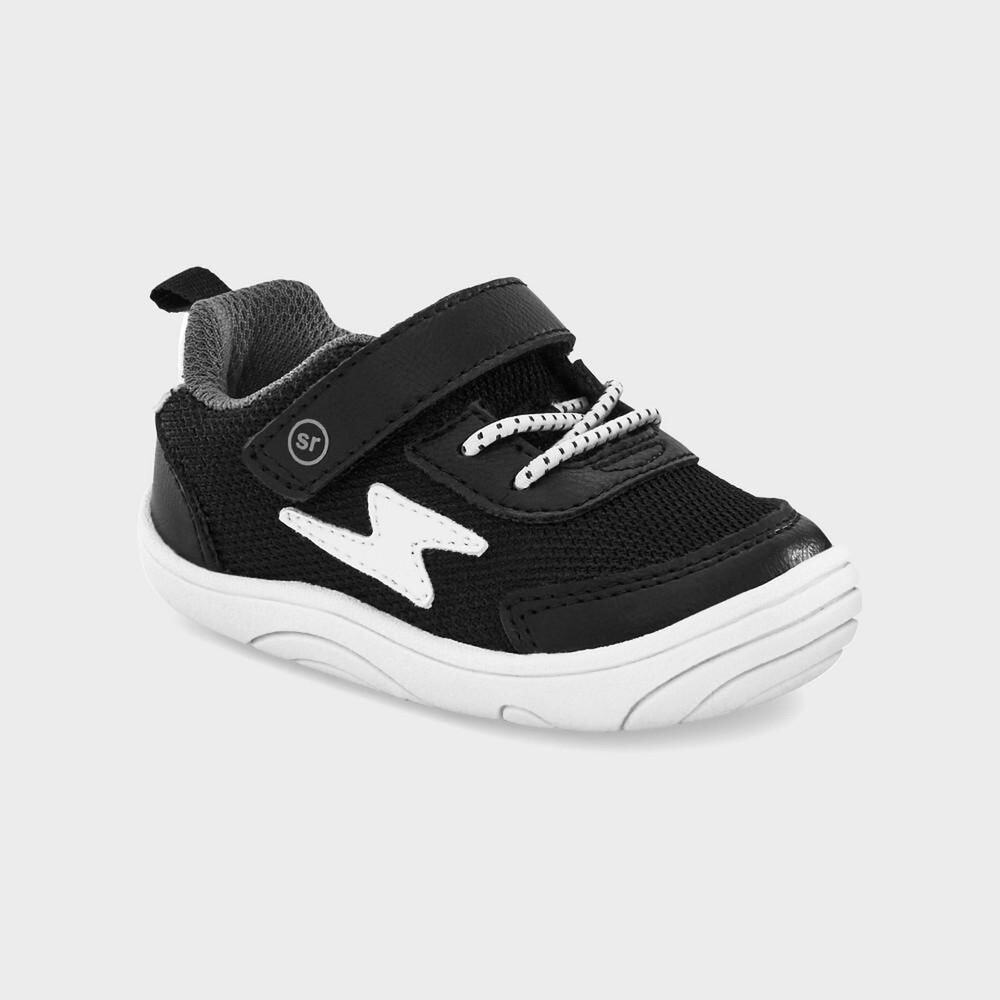 Surprize by Stride Rite Baby Boys Dwayne Sneakers - (Black Size 3M)